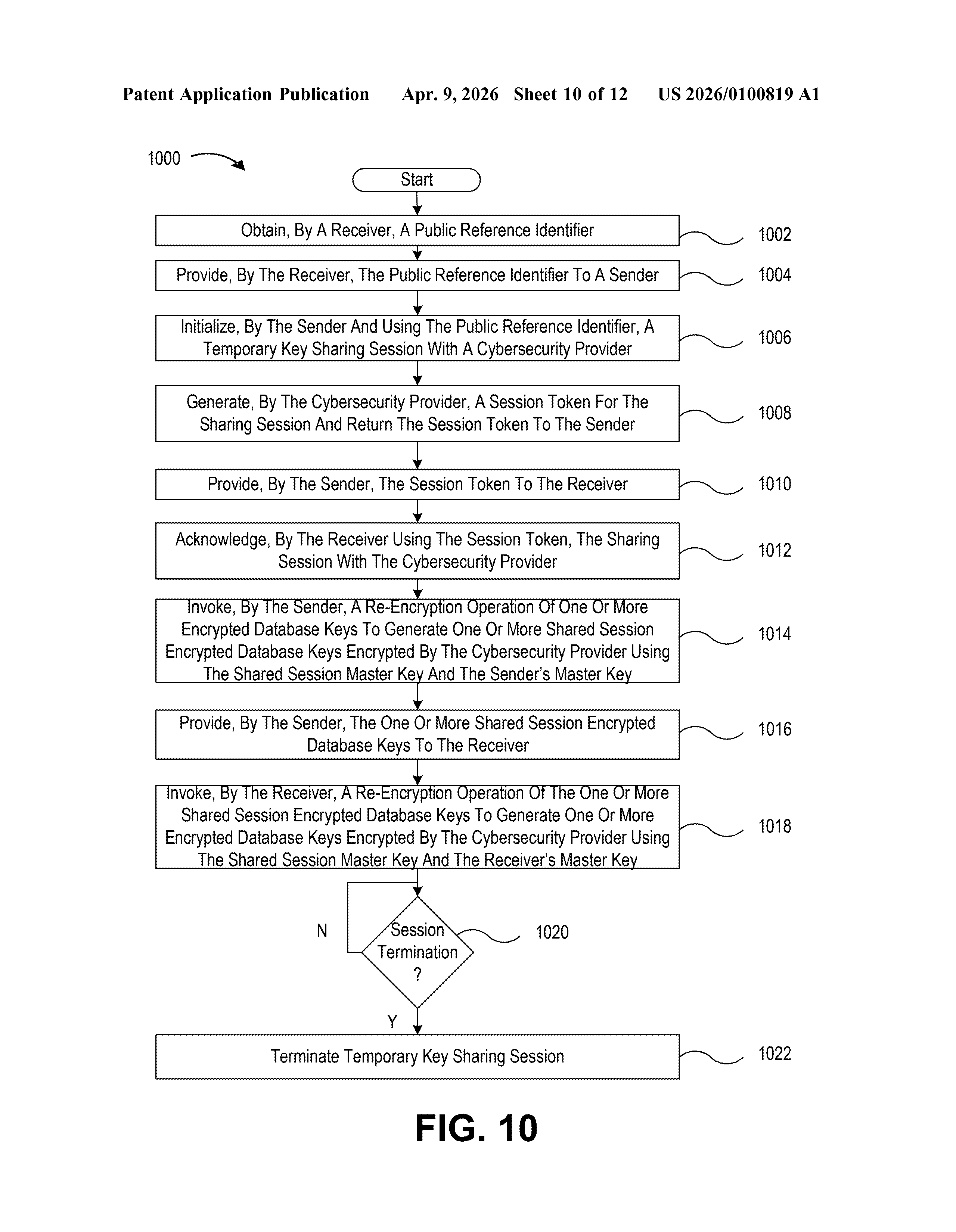US Patent Application Publication US 2026/0100819 A1 page 11